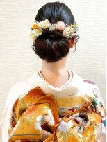 ヘアセット&メイク専門店 カスミ(Kasumi)&nbsp;シンプルシニヨン