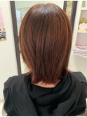 インナーカラー レッド
