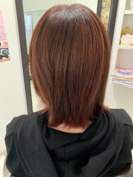 ビューティーボックスハーモニー(BeautyBox Harmony) インナーカラー レッド