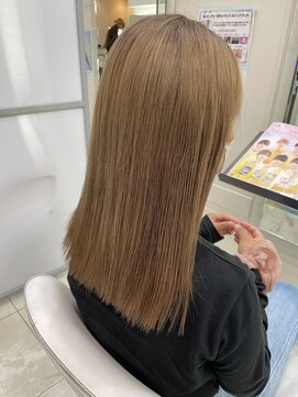 エムタニグチミュー(MTANIGUCHI Mieux) ケアブリーチ◇ミルクティーベージュ