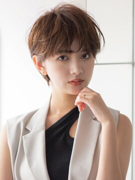 サーカス バイ ビュートリアム 青山(CIRCUS by BEAUTRIUM) マッシュショート20代30代40代大人可愛い暗髪うる艶髪青山表参道