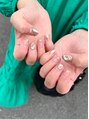 フレイムス ヘアアンドリラックス 東川口店(Frames hair&relax)&nbsp;毎回の楽しみなネイル＾＾季節に合わせて変えてます＊