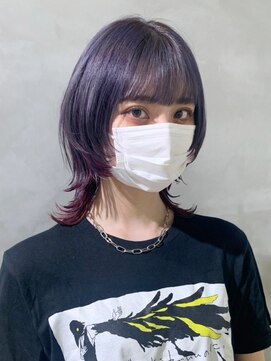 アルバム 池袋(ALBUM) インナーカラーウルフ_ヘルシースタイル_ba418501