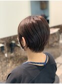 大人美人ショートボブ