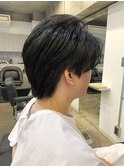 メンズナチュラルショートヘアスタイル