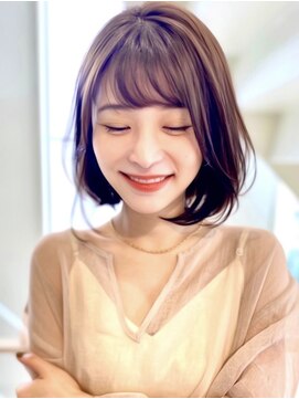 アンク(ank) 大人可愛いモテ髪20代30代40代くびれヘアレイヤーボブ