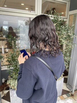 ヘアメイク アース 秋田仁井田店(HAIR & MAKE EARTH) ロブパーマ