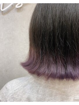 ラリス(Ralis) 裾カラー×パープル