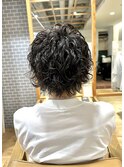 マッシュパーマニュアンスパーマスパイラルパーマ