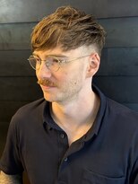 ディスイズバーバーセカンド(THIS IS BARBER 2nd)&nbsp;ミルクティーベージュ ミニマッシュ ツーブロック