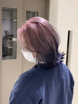 フレームプラス なんば駅前店(FRAME+)&nbsp;ペールピンク×ブルーバイオレット