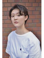 ウィローズ(WILLOW'S)&nbsp;大人可愛い20代30代40代黒髪前下がりショートボブ丸みショート◎