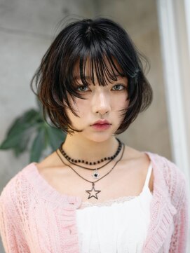 スタイル スマート サロン(STYLE smart salon) 顔周りのレイヤーが可愛いショートボブ【ことこ】