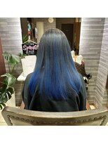 美容室 イルフェドゥ(Il fait doux)&nbsp;ブルーバレイヤージュ