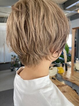 ラルー(LALUU° ) ショートパーマ、マッシュショート、ショートボブ