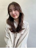 小顔/オルチャンヘア/韓国/くびれ/チョコレートブラウン/大井町
