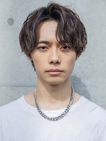 シティ(CITY) 【小久保style】韓国マッシュニュアンスパーマダークアッシュ