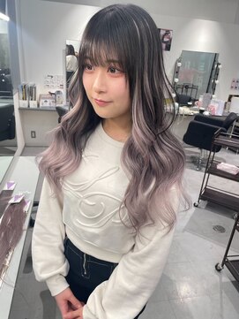 キング 枚方店(K!ng) 縮毛矯正髪質改善ハイライトレイヤーカット枚方美容室エクステ