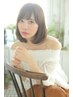【真砂志帆限定】カット+ヘアマニキュア　　￥13900
