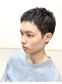 刈り上げベリーショート短髪眉