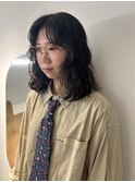 【nanami】癖を活かしたパーマ風セット
