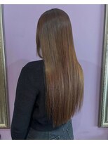 レジュール Rejouir ブラウンカラー×ストレートロング 20代30代40代50代