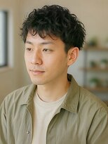 ビューティースペースラルジュヘアー(Beauty Space Large hair)&nbsp;スペインカールプードルパーママッシュショート短髪スーツ