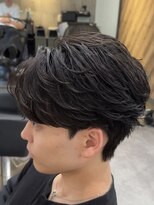 ビカムメンズヘアー 栄店(become men's hair)&nbsp;ジェントルショートニュアンスパーマフェザーショート