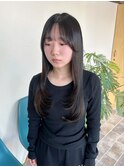 ロングレイヤー/レイヤーカット/フェイスレイヤー