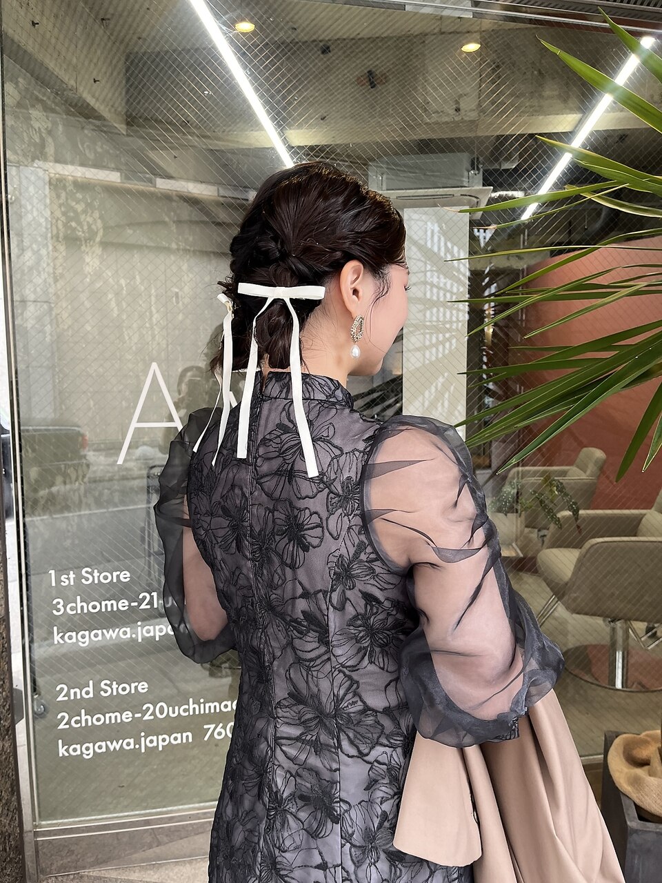 ベアモデル　ダイアモンドアイ ヘアアレンジ/ツインアレンジ/高松：L260137541｜アイヘアー(Ay hair