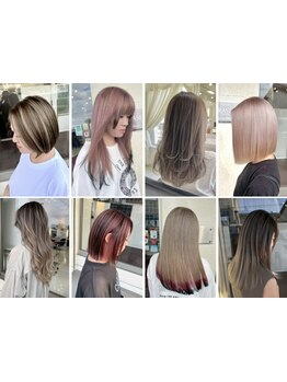 それぞれのライフスタイルに合わせたカラー提案が◎透明感のある、ツヤ感カラーで魅力を引き出します♪