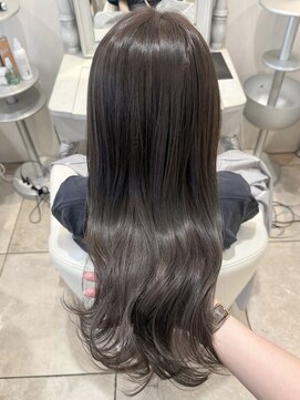 ザックラフィネ(ZACC raffine) グレージュ/ココアグレージュ/ワンカラー/レイヤーカット