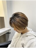 外国人風ハイライトカラー