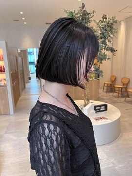 リュドール 名駅(Rue D'or) ツヤ感◎カラー＋うるツヤ厳選トリートメント　スタイル2