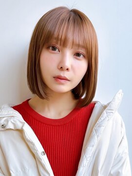 セイドット リー(Say. Ree) Say.ボブミニボブヘーゼルグレージュオリーブグレー表参道青山