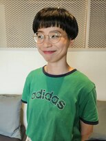 アン アイズ(ann EYES)&nbsp;マッシュショート前髪ありイメチェン20代30代40代50代刈り上げ