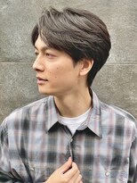 メンズ ドミ(DOMI)&nbsp;ナチュラルセンターパート