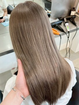 ラック 表参道(LUCK) グレージュ/ケアブリーチ/ブリーチ/表参道/原宿