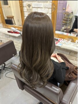 シャルム(charme) アッシュブラウン　　透明感カラー