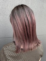 アース コアフュールボーテ 諏訪店(EARTH coiffure beaute) デザインインナーブリーチハイライトバレイヤージュ