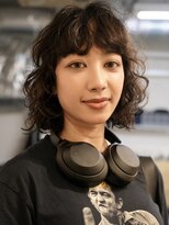 ノラ シブヤ(NORA) 小顔ミディアムパーマミディアムデジタルパーマボブパーマ前髪