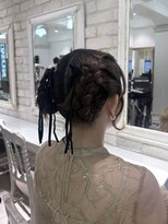 フォルテ 表参道店(FORTE)&nbsp;ツインアップアレンジ/イベントヘアアレンジ/ヘアセット