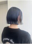 コバルトブルー ブリーチダブルカラー ボブレイヤーHR-240