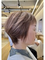 銀座　美容院　bloom sweet【ブルームスウィート】&nbsp;白髪ぼかしハイライト