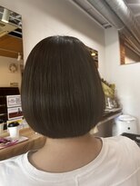 ヘアープロデュース ジェネシス(hair produce genesis)&nbsp;<genesis>髪質改善・白髪も染まるカラーとミニボブ