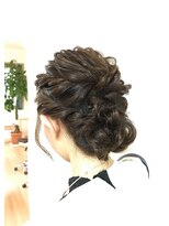 ロカット サロン(Roquat Salon)&nbsp;ふわもこアップスタイルアレンジ【ヘアアレンジ　立川/立川南】