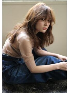 ブレス 小阪店(brace) グレージュカラー×重めバング