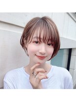 ラミ(L'ami)&nbsp;【東 純平】小顔に見える 柔らか ショートボブ