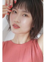 エルサロン 大阪店(ELLE salon) ダークカラー×ショートボブ/前川　由紀子