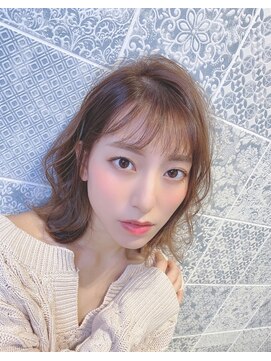 ロンド ストラーダ 心斎橋(Lond strada) ショート×ハイライト白髪ぼかし×マチルダボブ[心斎橋]